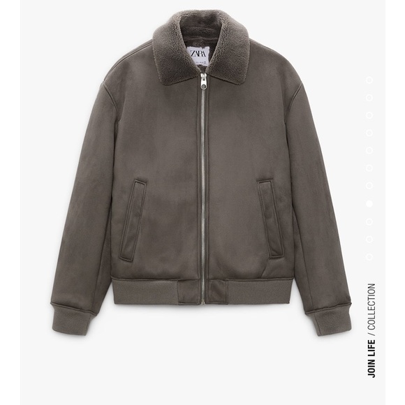 Zara Men's Grey Jacket